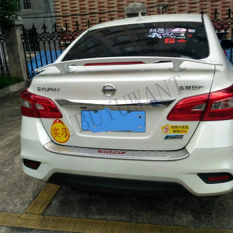 Используется для Nissan Sentra/sylphy спойлер 2012- Sentra/sylphy спойлер высокого качества ABS Материал окрашенный цвет для Sentra спойлер