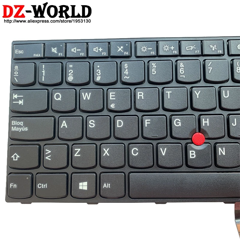 latin spain new keyboard for lenovo thinkpad e550 e550c e555 e560 e565 laptop 00hn010 00hn084 00hn047 free global shipping