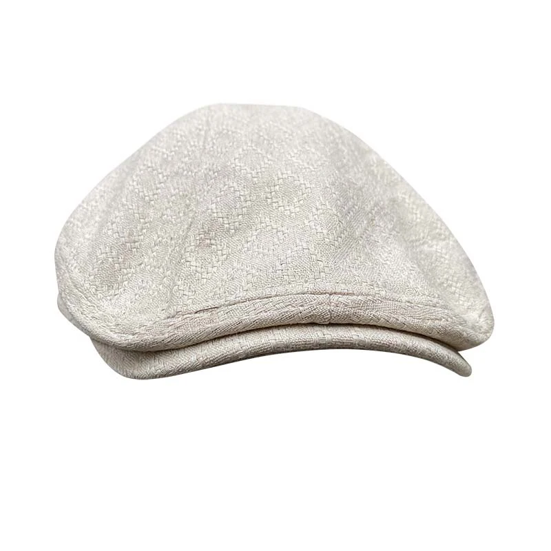 New Spring and summer Men Retro Hats Newsboy Cap Men's White Twill Cotton Hat Women's Baker Boy Caps Beret BLM324