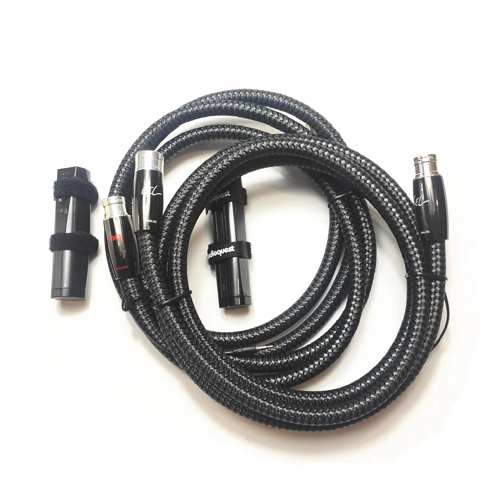 Аудиобалансирующий XLR-кабель 2 XLR-2 XLR пара штекеров-гнезд с углеродным DBS |
