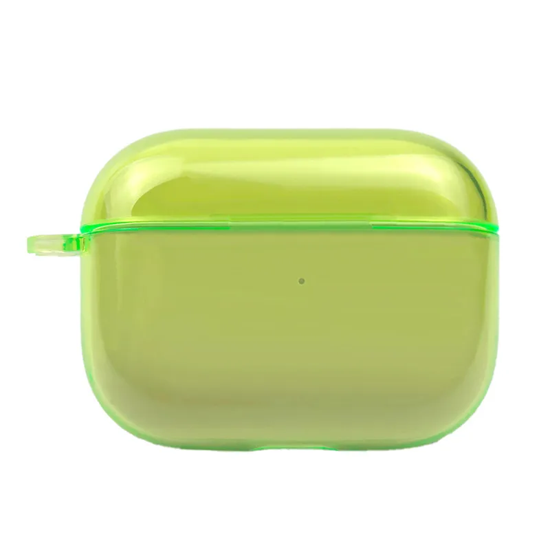 Для Apple Airpods Pro Чехол прозрачный хрусталь твердый защитный чехол для гарнитуры