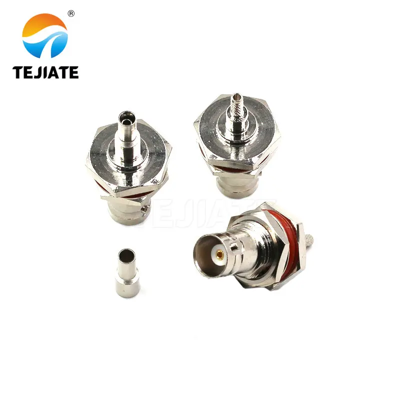 1 шт. Женский коаксиальный разъем с шестью углами 50 ом для RG58/142/316 без