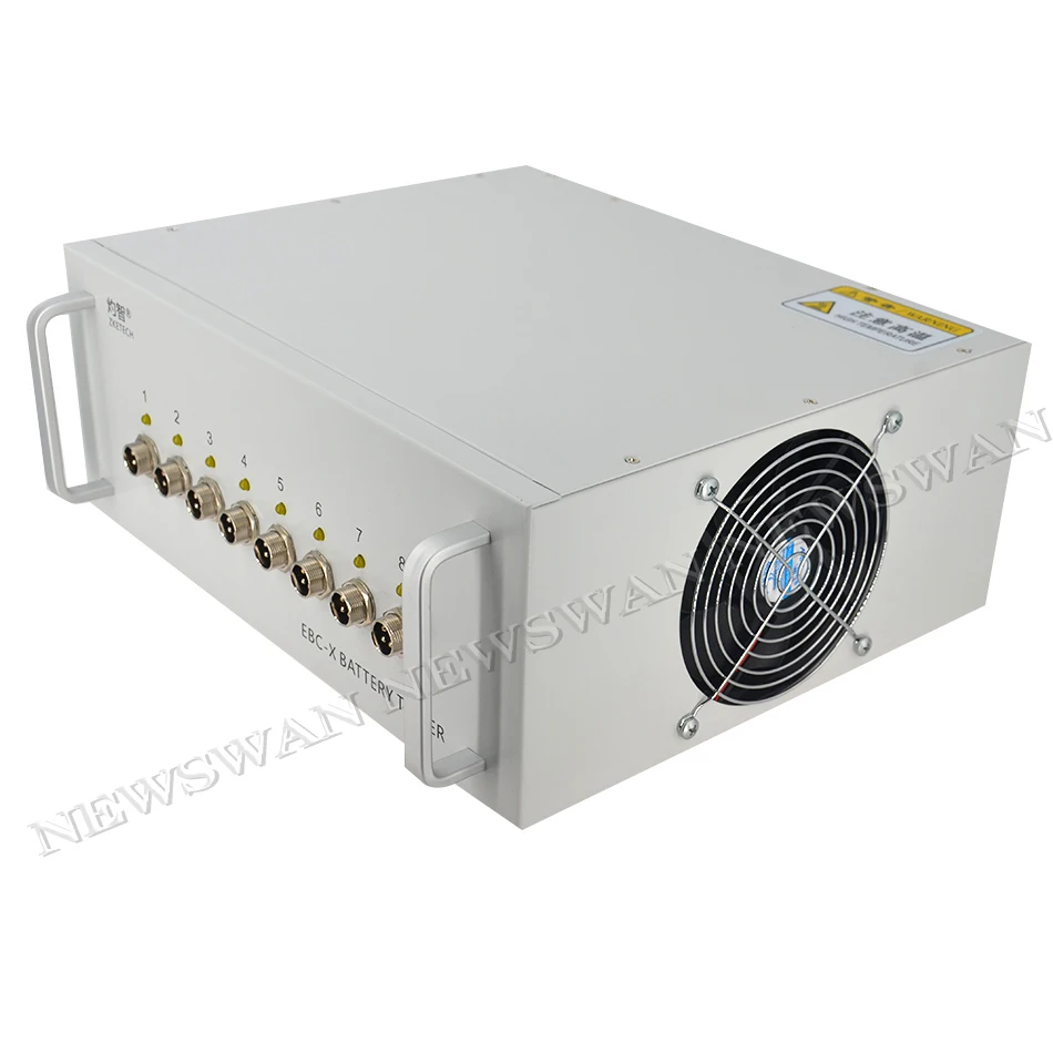 X0510 EBC X 8 канальный Батарея Sub шкаф 3.2V3.7V4.2V литий Ёмкость тестер цикл 5A заряда и 10A