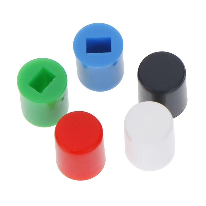 20Pcs 6*7mm Tactile Push Button Switch Cap 10mm Applies Self-locking | Обустройство дома