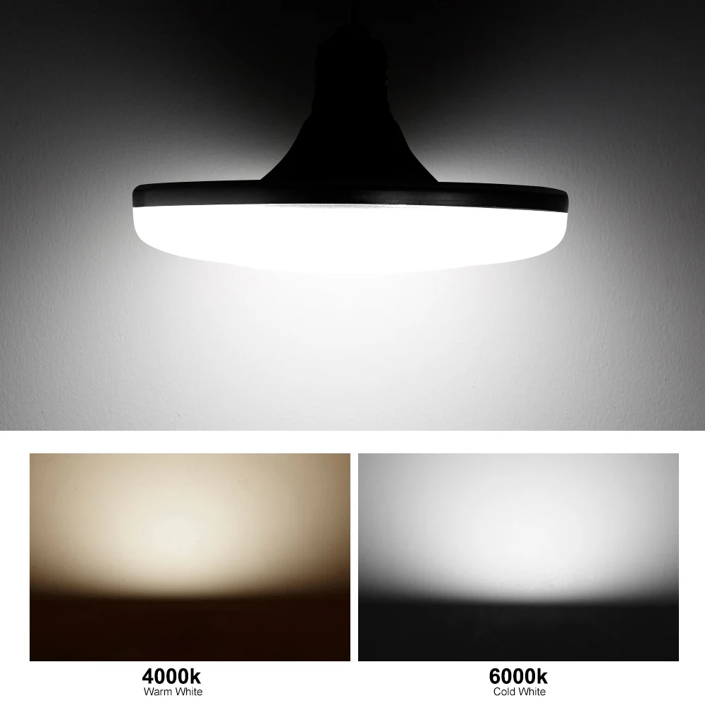 Белый светодиодный светильник E27 высокой мощности Домашний Светильник