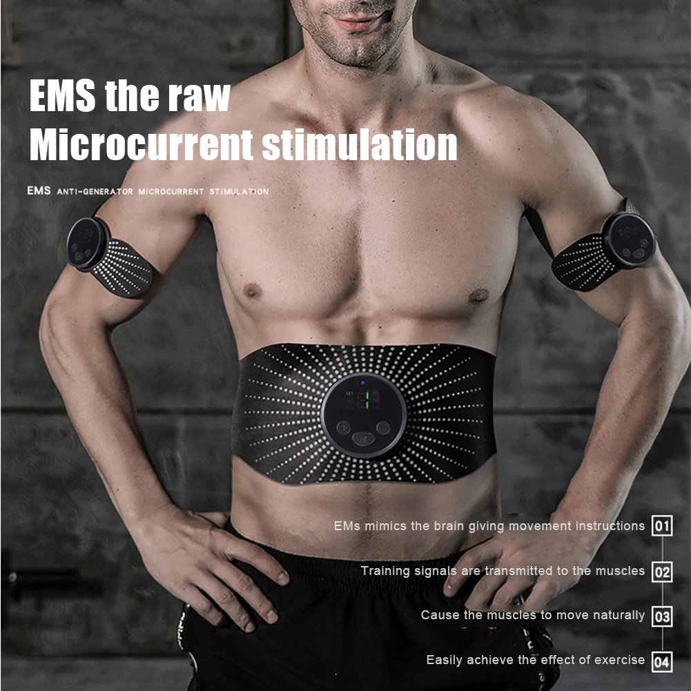 Женский стимулятор мышц пояс для похудения абдоминальный тоник тела рук ног