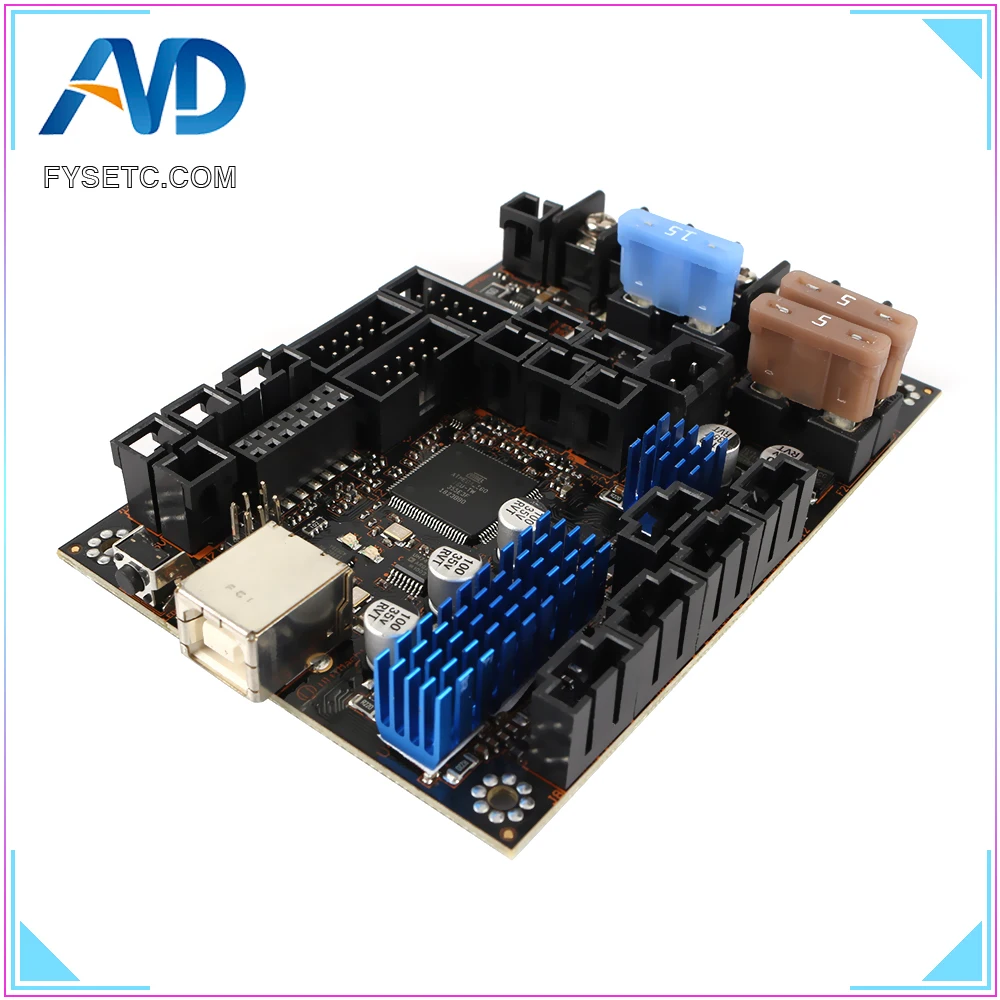 Материнская плата EinsyRambo 1.1b Einsy Rambo для Prusa i3 MK3 MK3S с шаговыми драйверами TMC2130