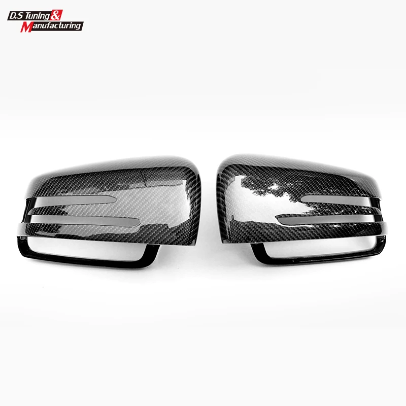 W204 W176 W212 W207 W117 X156 W218 W221 крышка зеркала боковой двери из углеродного волокна для Benz