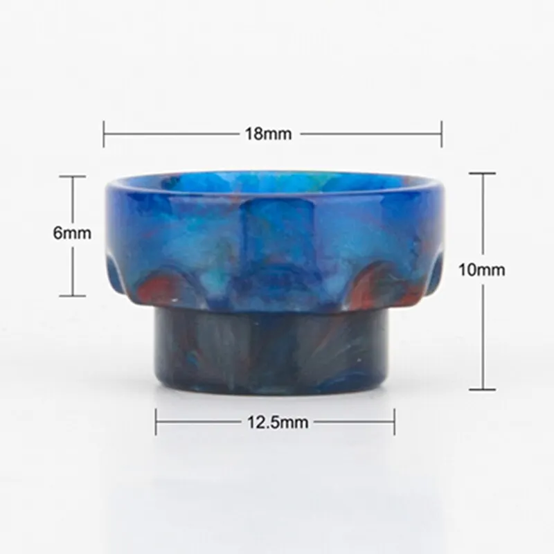 

810 Drip Tip Epoxy Resin Wide Bore Mouthpiece For Atomizer Tank E-Cigarette Vape Accessories