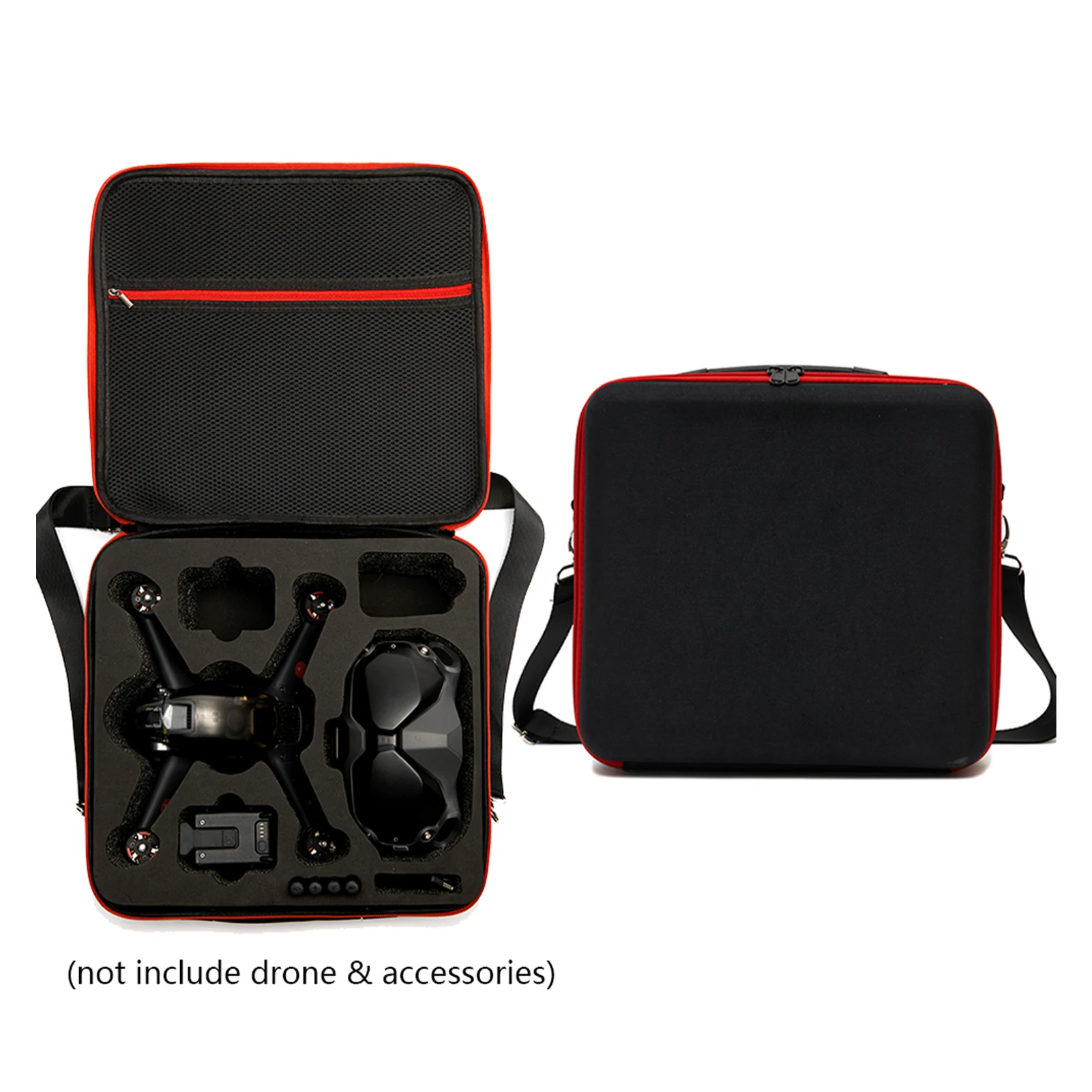 

Crossbody Adjustable Drone Accessories Portable Travel Wear Resistant Carrying Case Anti Scratch Storage For DJI FPV Combo