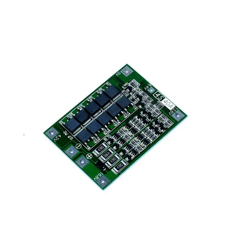 4S 40A 18650 литий ионная аккумуляторная батарея BMS PCB зарядное устройство Защитная