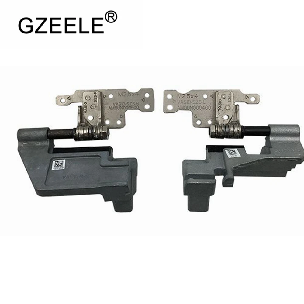 

GZEELE laptop accessories Laptop Lcd Hinges Kit for Dell Alienware M18X R1 R2 Left & Right hinges EA0FM000300 EA0FM000200