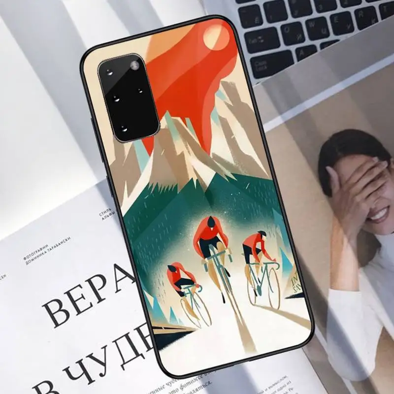 

mountain bike Bicycle Phone Case For Samsung galaxy S 7 8 9 10 20 edge A 6 10 20 30 50 51 70 note 10 plus