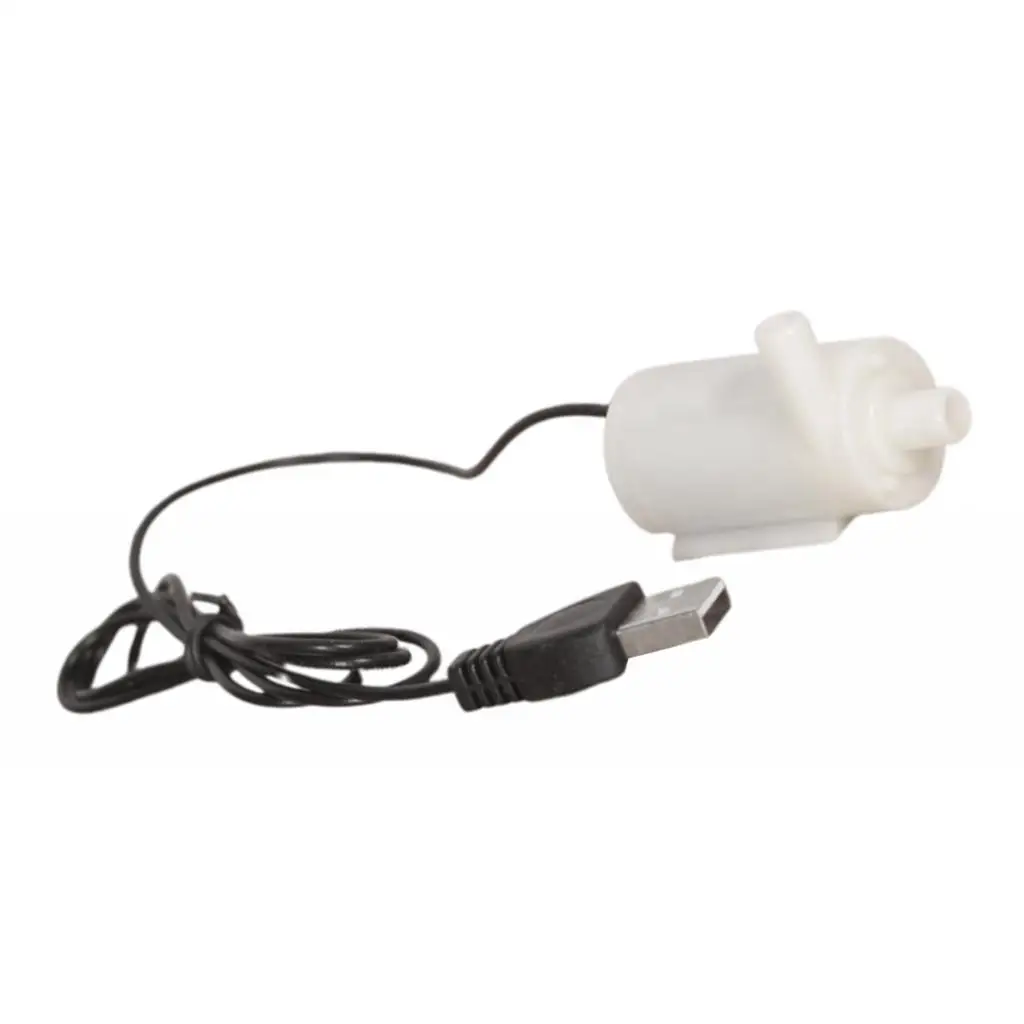 

USB DC Mini Water Pump 3 / 5 / 6V Dual - Purpose for - Tank Fountains Aquariums
