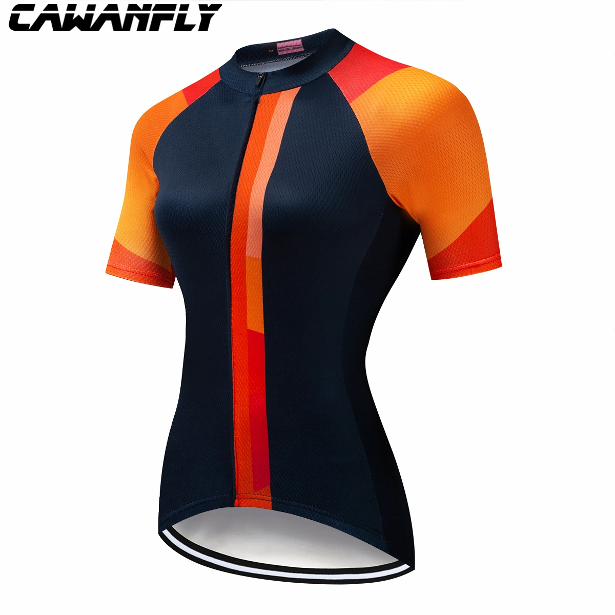 Оранжевый Велосипедная спортивная рубашка Pro Team cawanfly велосипедная Футболка мужская летняя вентиляция короткий рукав Велоспорт Джерси мужская одежда ретро - Цвет: Оранжевый