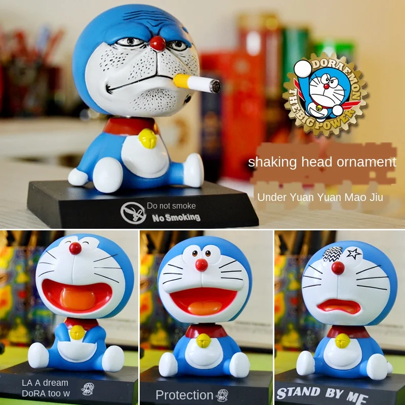 Веб-знаменитости синий толстый мультфильм без головы фигурка украшение