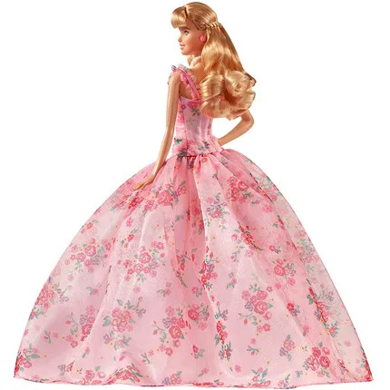 Оригинальная кукла Барби коллекция пожеланий на день рождения FXC76 игрушки