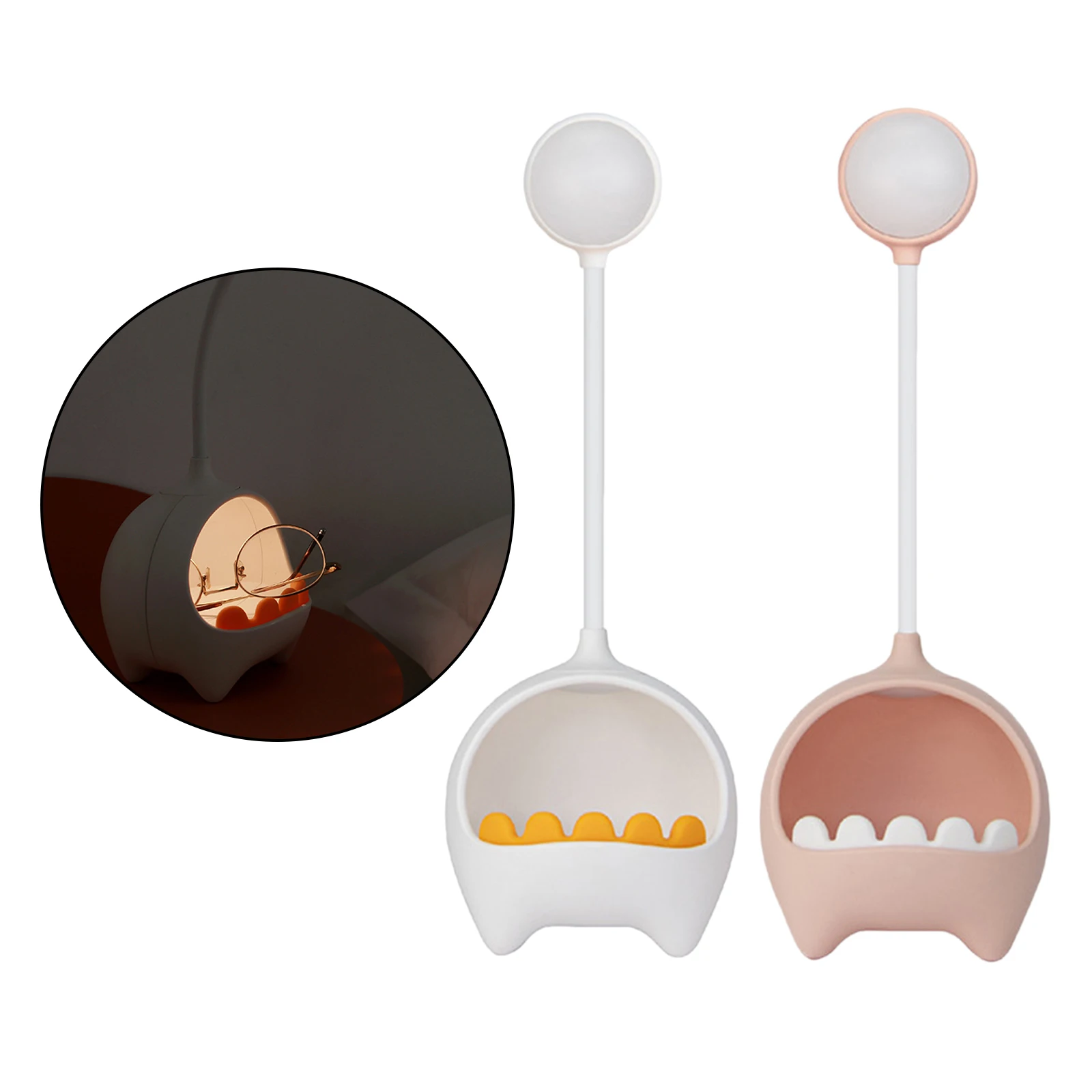 

Регулирусветильник льная лампа для чтения с контейнером для хранения для спальни и офиса