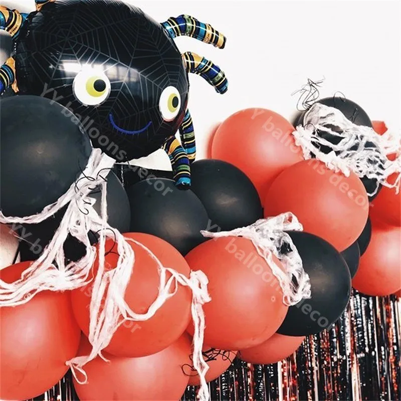33 шт. воздушный шар на Хэллоуин Арка комплект Гирлянды Шар букет Алюминий пленка