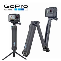 gopro 3 way grip arm tripod extendable selfie stick portable vlog selife stick tripod stand for gopro hero 8765 gopro max