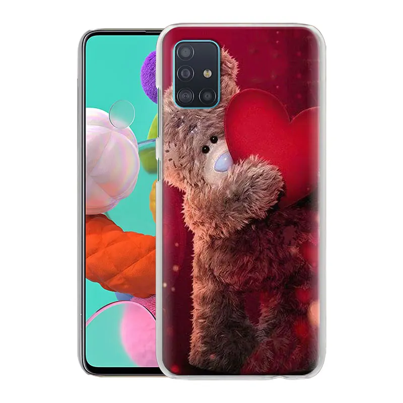 

Case for Samsung Galaxy A70 A71 A50 A51 A10 A10s A20s A30 A40 A11 A21s A31 A41 A91 Hard Cover Tatty Teddy Bear Me To You Shell