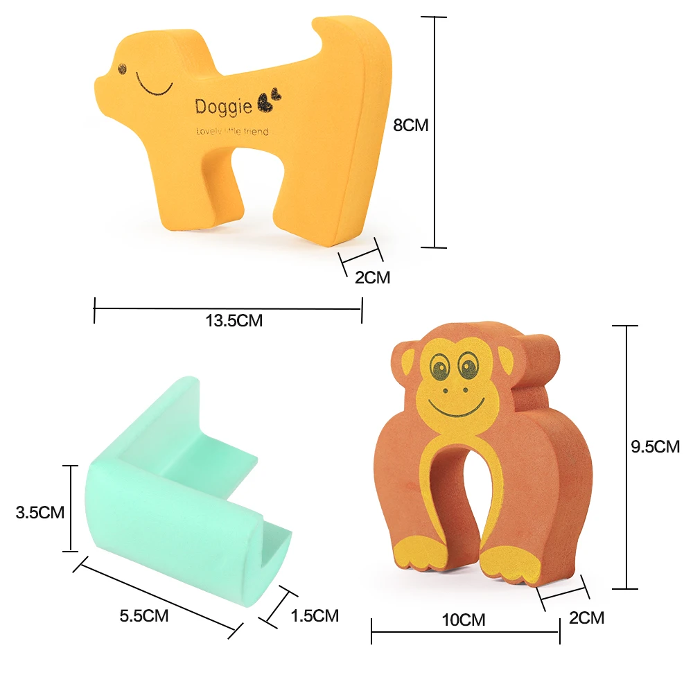 

GL Cute Baby Anti-Crash Protector Strip Furniture Edge Corner Stopper Table Protective Cushion Kids Safety Guard Protection