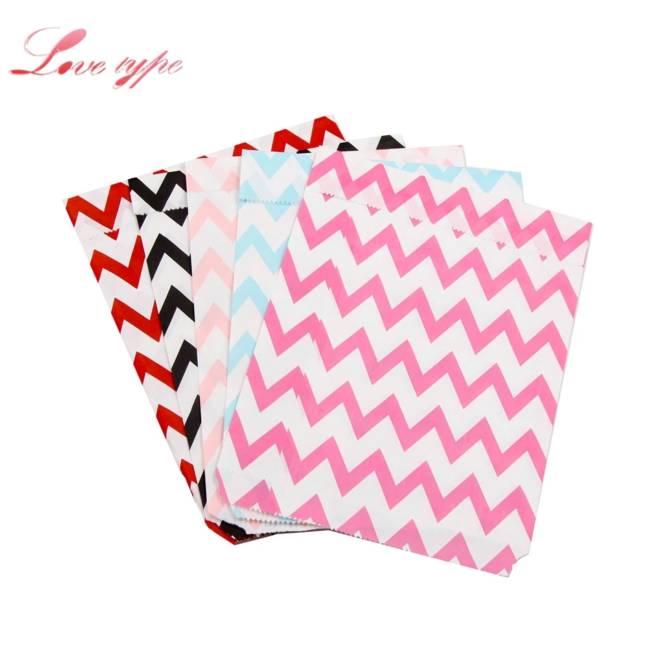 25 шт./лот многофункциональная крафт-бумага для конфет буфета лакомств пакеты