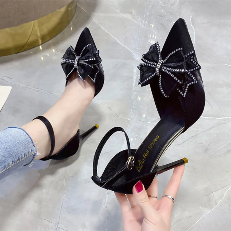 Cresfimix/женские модные черные туфли высокого качества с пряжкой на ремешке Туфли