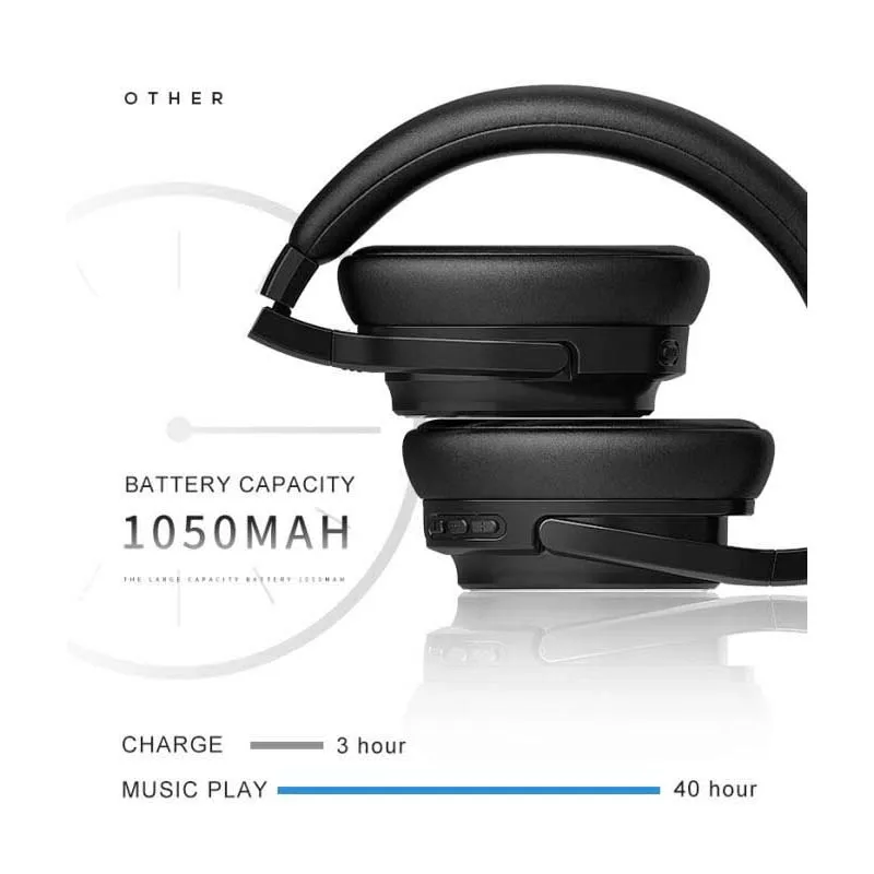 Bluetooth наушники HOLY SERPENT M1 ANC активный шумоподавление беспроводные HiFi глубокий бас