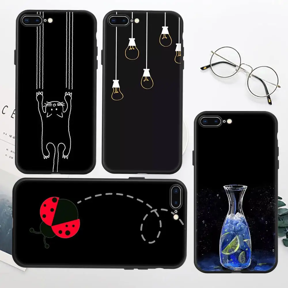 Мягкий чехол для iphone 11 Pro Xr Xs Max 6 6s 7 8 Plus 5 5S Se силиконовый TPU |