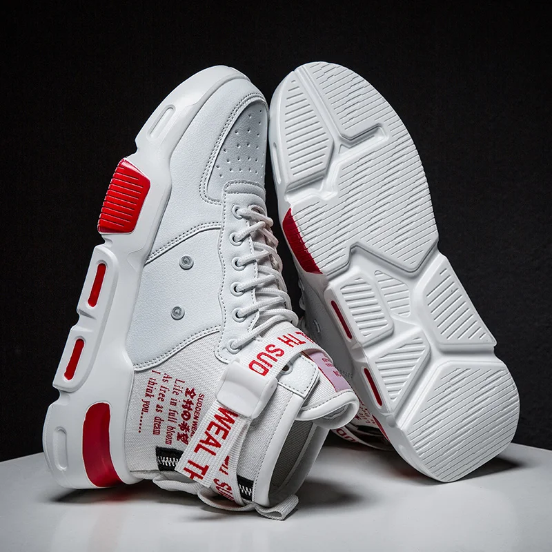 Кроссовки Bomlight мужские высокие дизайнерские дышащие сетчатые повседневная