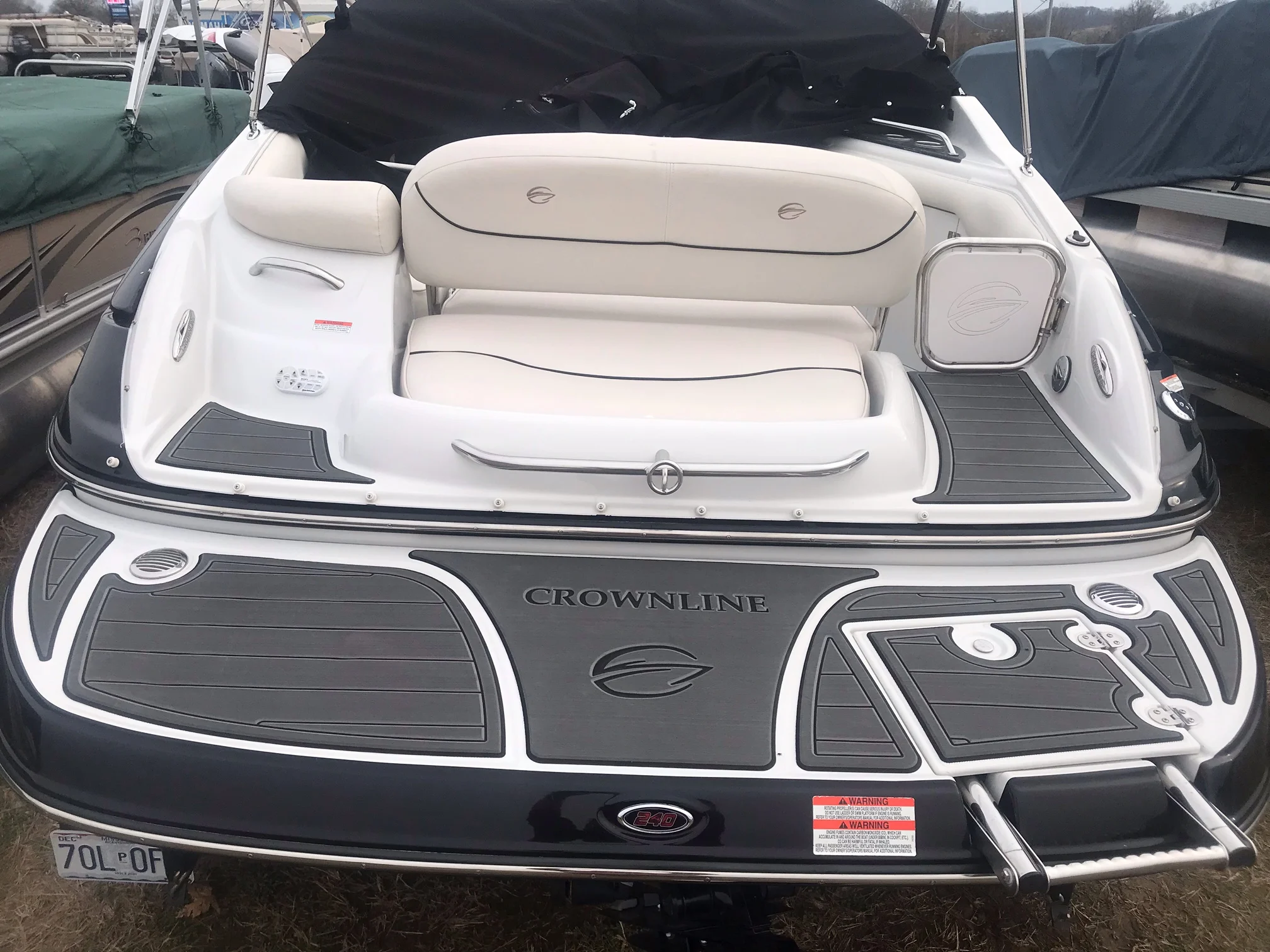 

Crownline Boat Yacht Swim Platform Cockpit EVA Faux Teak Decking Floor Pad