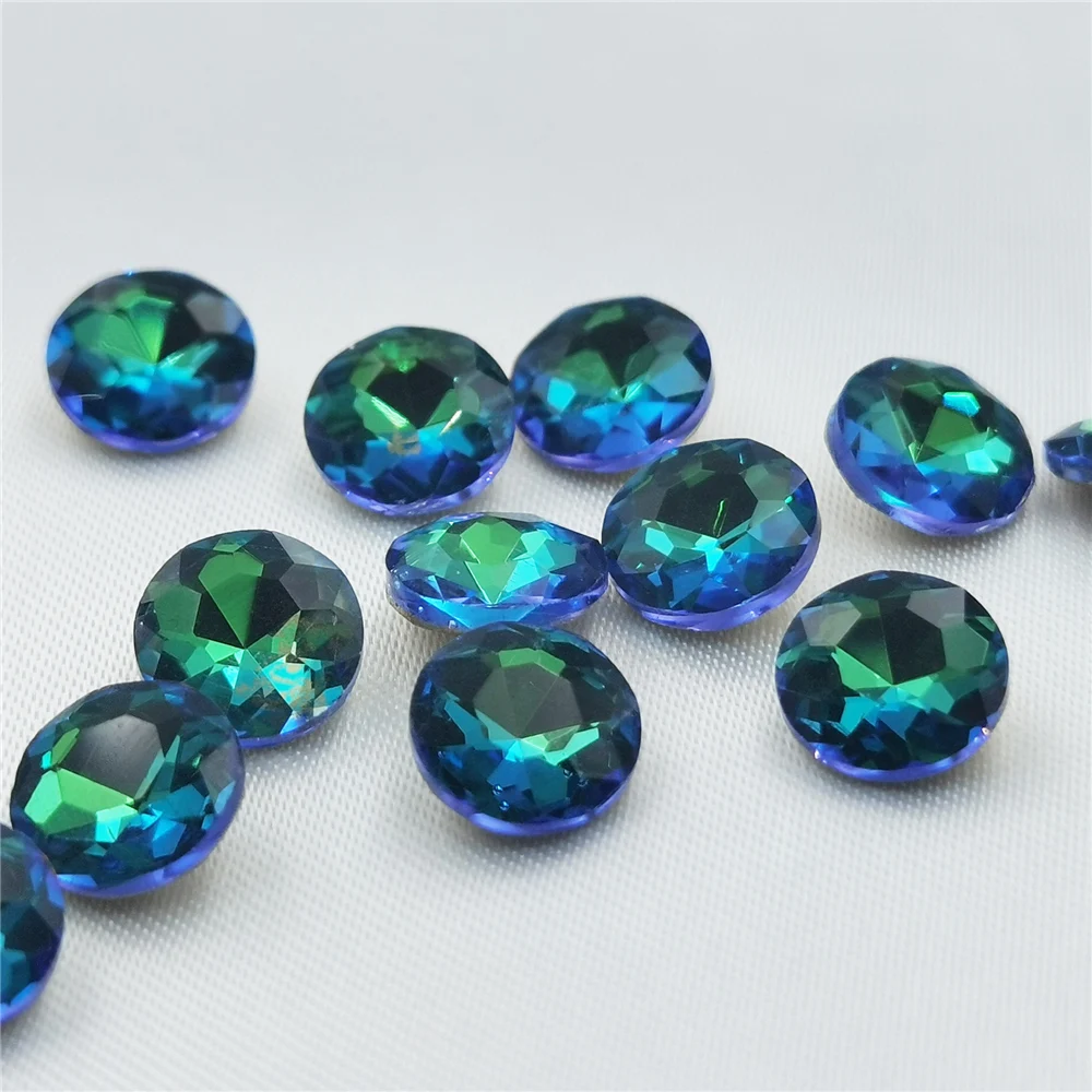 8 мм Блестящий Драгоценный камень цветок стекло кристалл круглые стразы Сфинкс