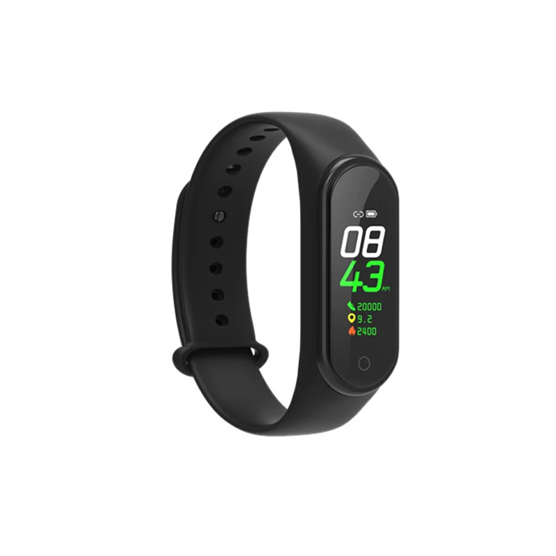 Пульсометр измеритель артериального давления Bluetooth m4 Смарт часы умный браслет