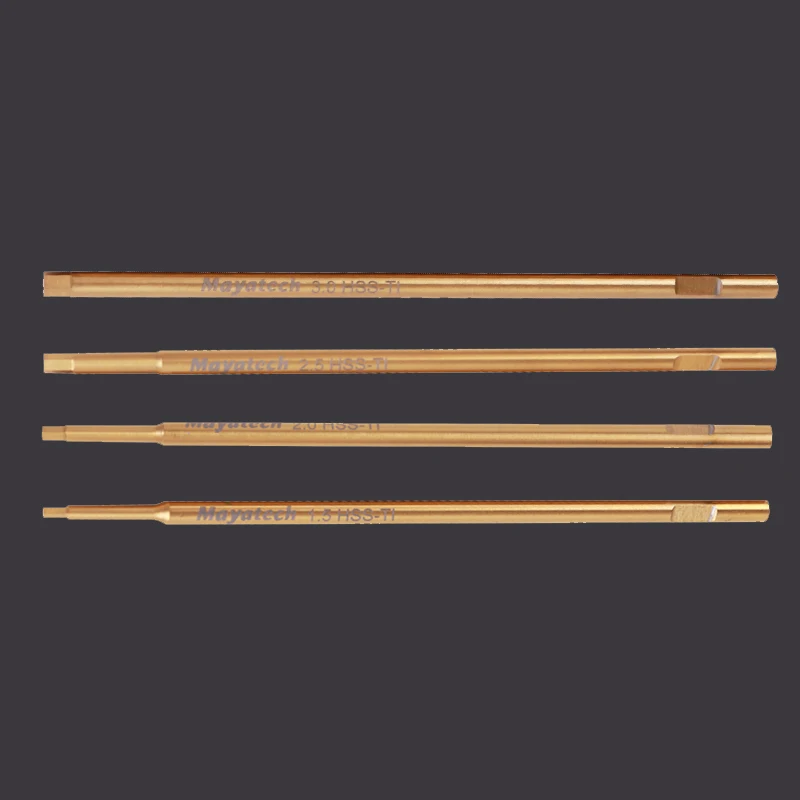 Головка шестиугольной отвертки Mayatech диаметр ручки 3 5 мм титановая сталь 1 5/2 0/2 5/3