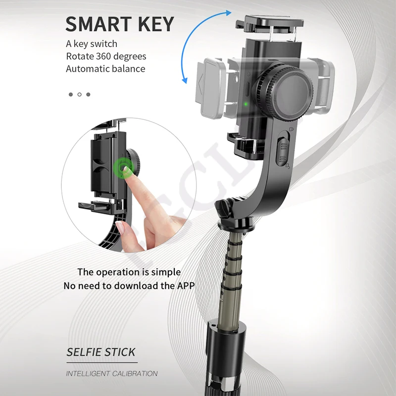 FGCLSY Ручной Стабилизатор для смартфона селфи палка iPhone 11 Pro Max Samsung Xiaomi Vlog мобильный