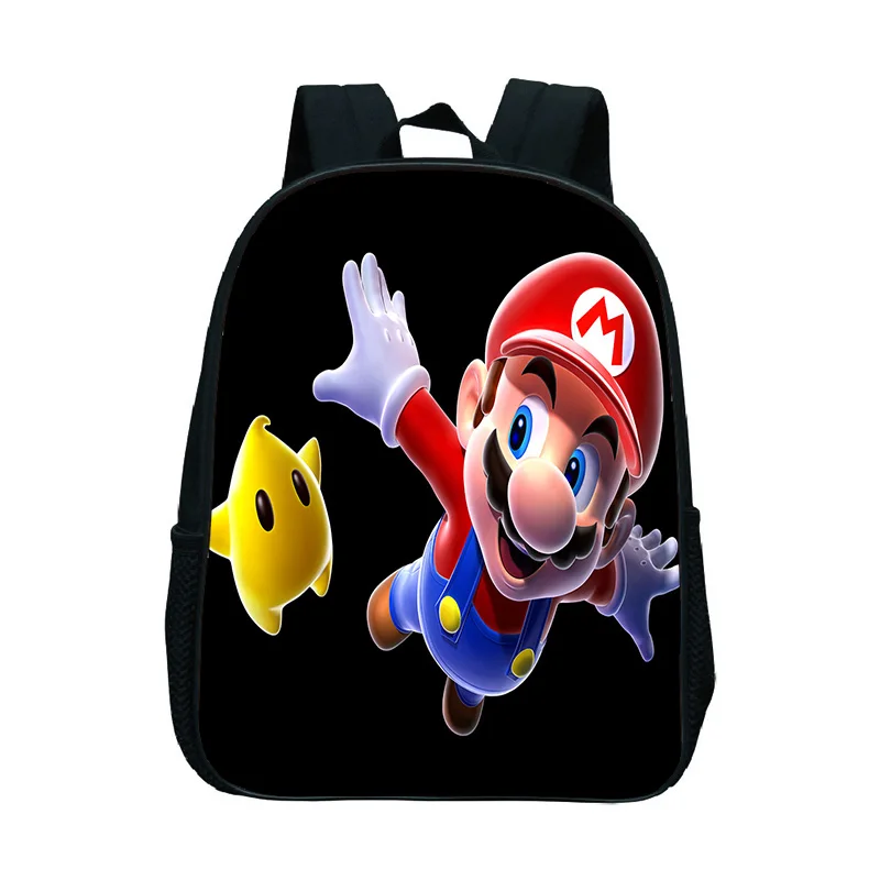 Детская школьная сумка Super Mario Bros, рюкзак для малышей, рюкзак для мальчиков и девочек, лучший подарок для детей