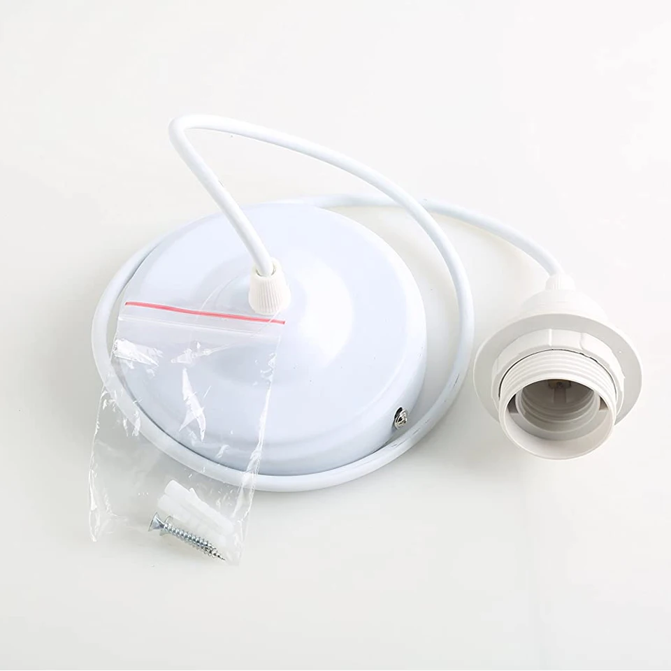 OYGROUP E27 подвесной светильник держатель установка белая потолочная Роза 80 см