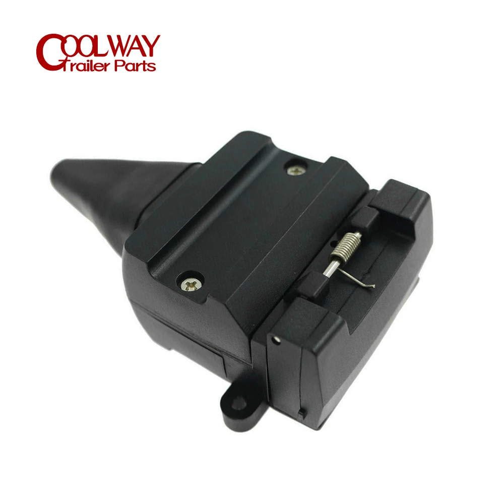 

12Pin Female Flat Socket Trailer Towing Electrics Adaptor Caravan Camper Wiring Truck Car Connector RV Parts Accessories