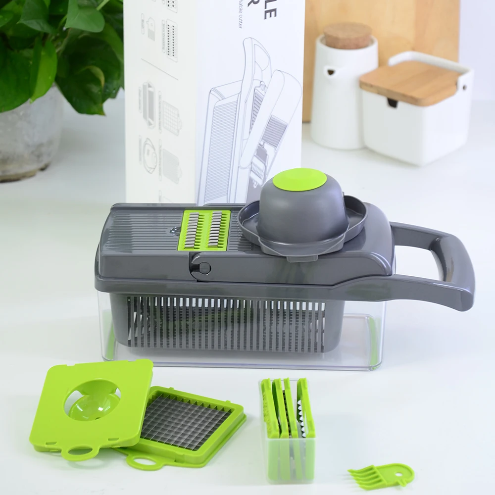 XYj Vegetable Fruit Slicer Grater Professional Chopper Strongest Heavier Duty Multi Vege Kitchen Tool | Дом и сад