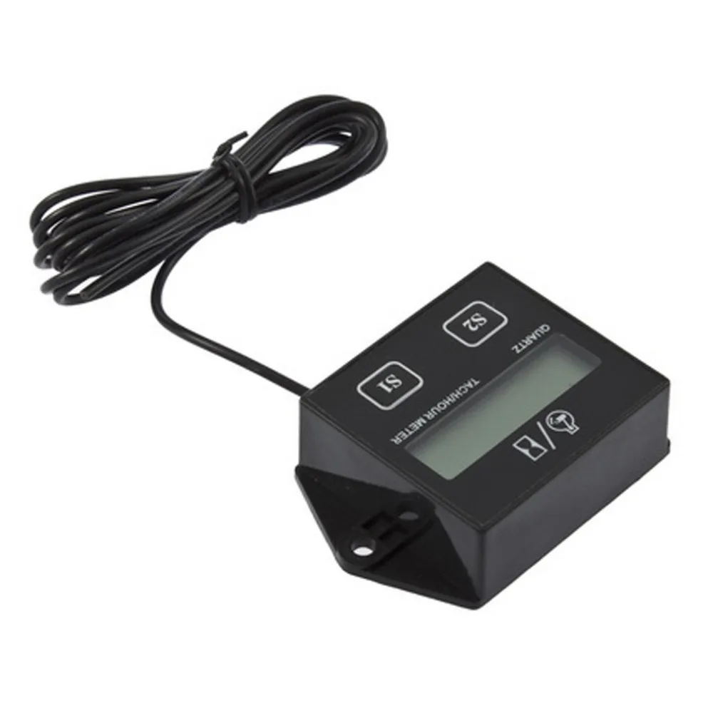 Цифровой тахометр двигателя счетчик моточасов цифровой Индуктивный измеритель