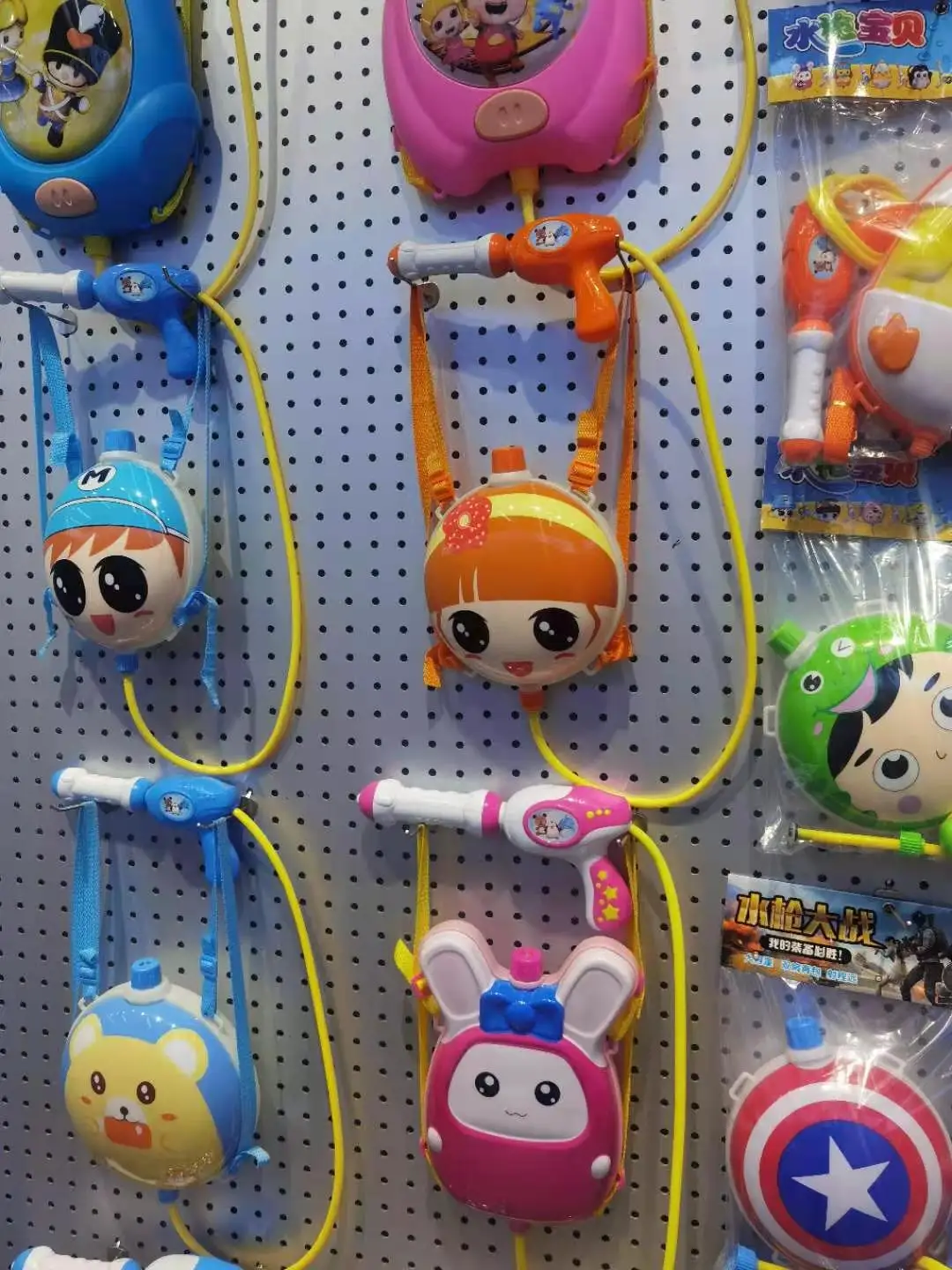 

2021 Children's Backpack Water Gun Water Fight Kindergarten Toy Boys and Girls Beach Water Toy Water Pumping Baby Spray Gun