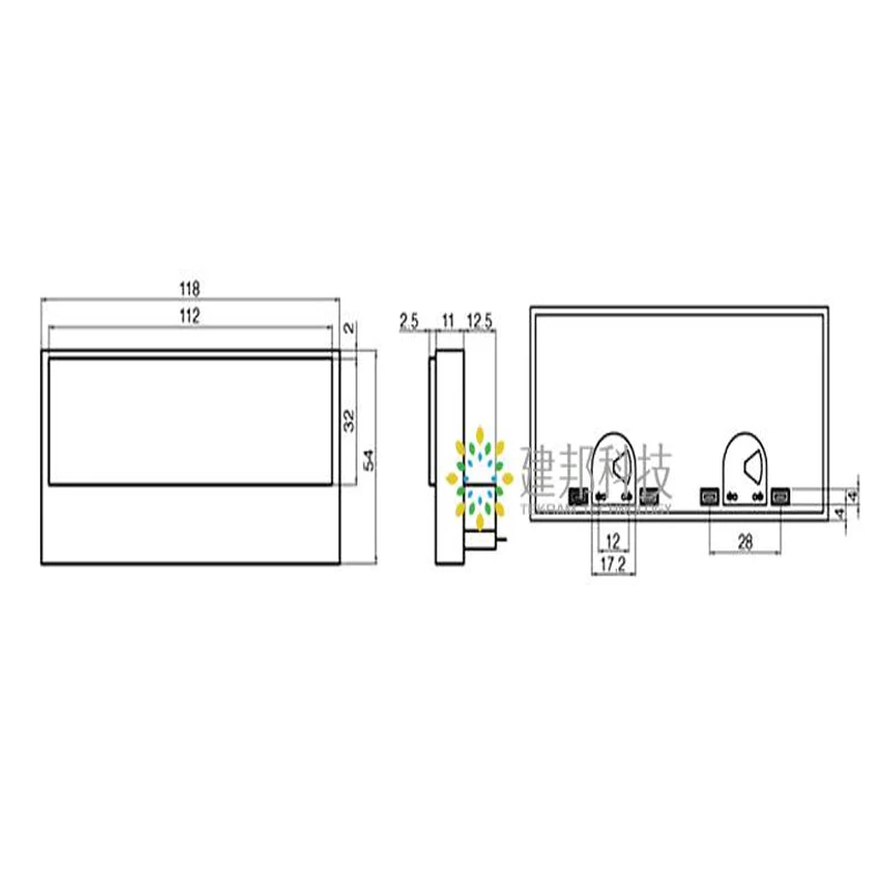 Высокоточный VU и напора Мощность разрядки на плоской подошве метр спереди дБ