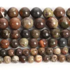 Бусины из натурального агата, 4-12 мм, для изготовления ювелирных изделий