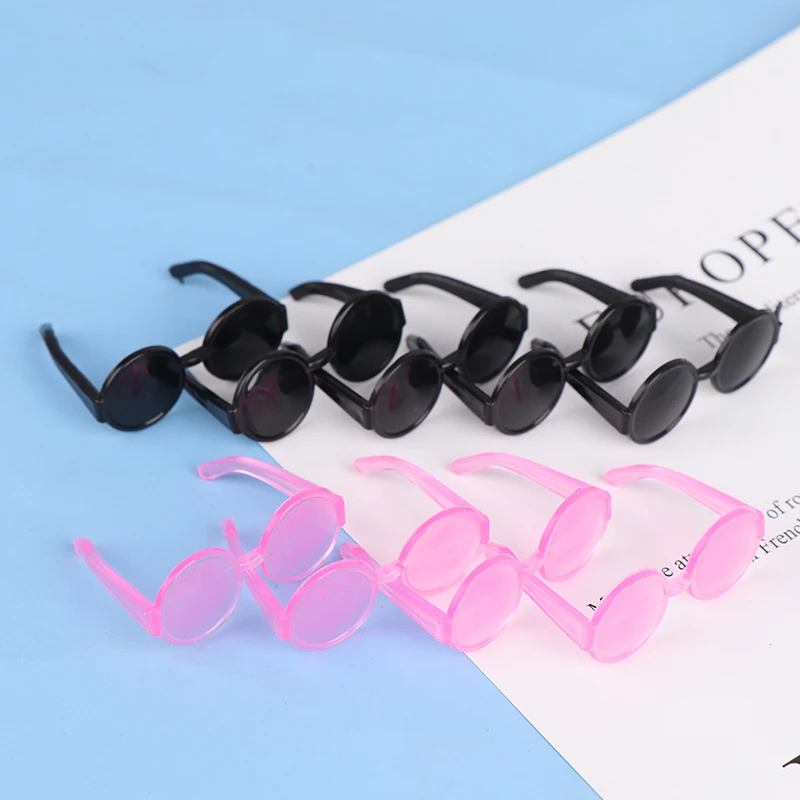 

20pcs Dollhouse Plastic Glasses Frame Eyeglass Toys For 16/30cm Doll Doll Accessories