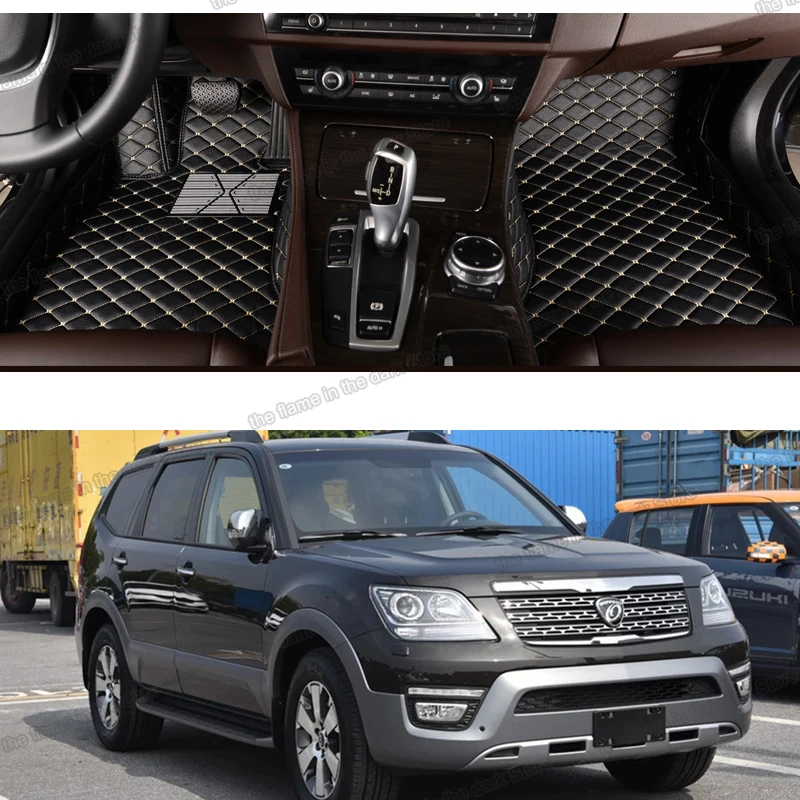 Lsrtw2017 кожаные автомобильные коврики для Kia Mohave Borrego аксессуары 2009 2018 2010 2011 2012 2013 2014