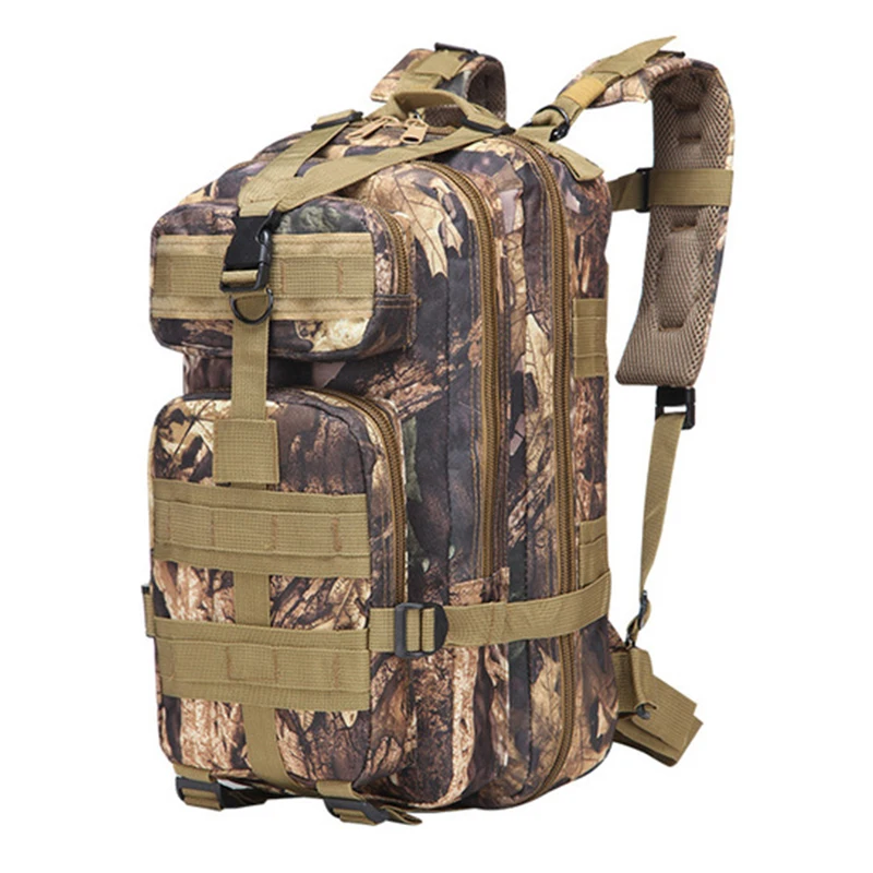 Tree Camo Black Python Military Tactical Assault Backpack EDC Outdoor Backpack Trekking Backpack - Цвет: Tree Camo