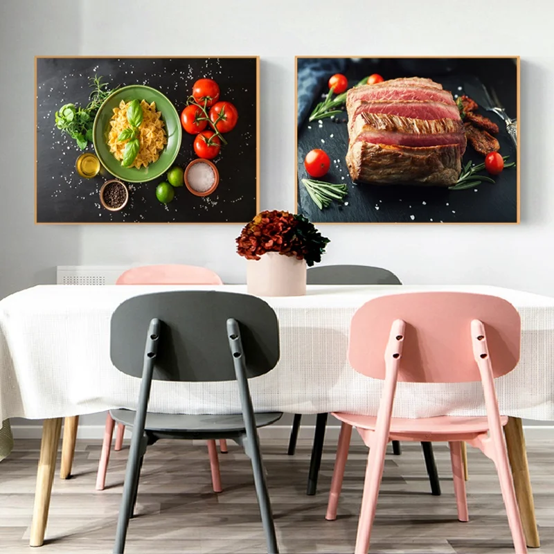 

Simple Canvas Painting Gift Wall Decor Wall Art Poster Nordic Prints Wall Pictures for Kitchen Dining Room Decoration Art Crafts