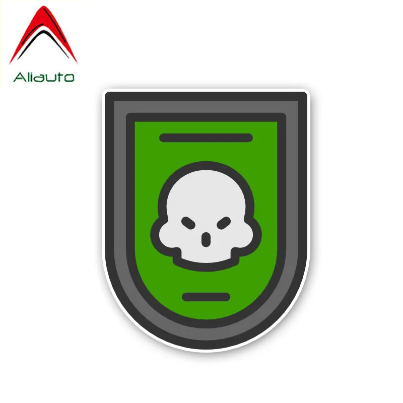 

Креативный мультяшный экран Aliauto, наклейка на автомобиль с черепом, водонепроницаемая Солнцезащитная крышка, наклейка с царапинами, аксесс...