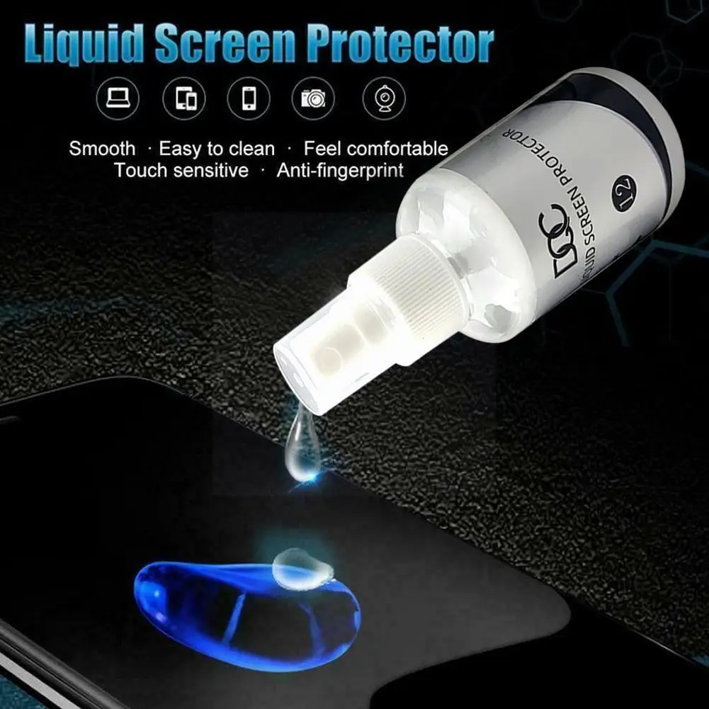 

50ml Nano Liquid Universal Nano Technology Screen Protector Glass phone Curved mobile Universal For iPhone Tempered Film Hu R7B8